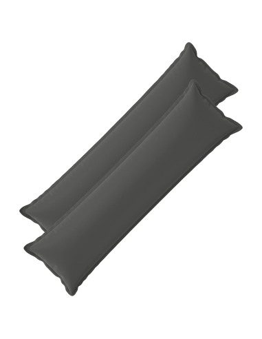 Federa 2 pz HOUTEN Antracite 40 x 145 cm Poliestere
