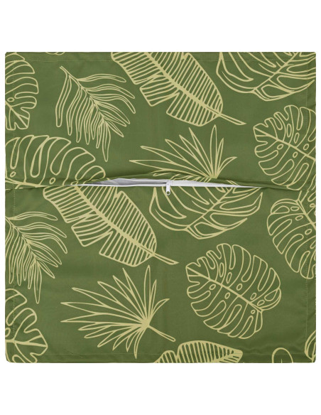 Federa 6 pz HOUTEN Design a foglia 70 x 70 cm Poliestere