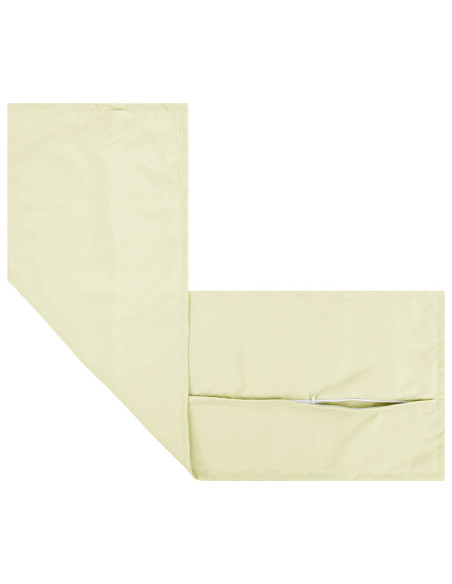 Federa 2 pz HOUTEN Crema 40 x 145 cm Poliestere