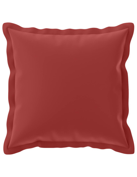 Federa 12 pz HOUTEN Rosso Vino 40 x 40 cm Poliestere
