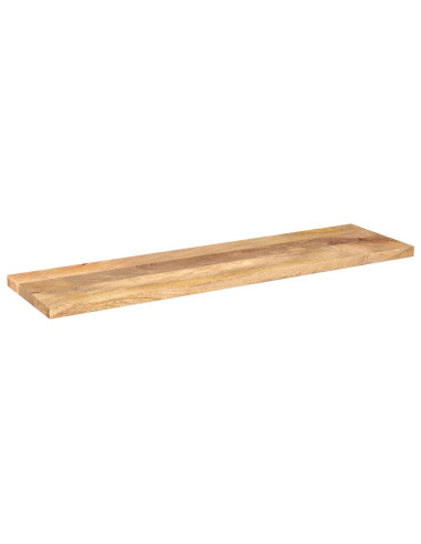 Piano per Tavolo 100x20x2,5 Rettangolare Legno Massello Mango