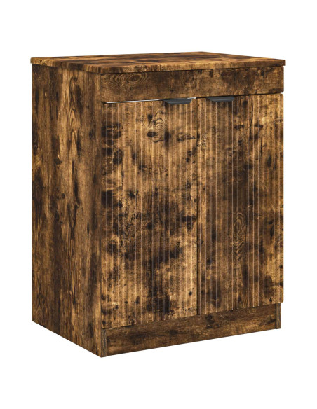 Set di mobili per il bagno Rovere Fumo Legno ingegnerizzato