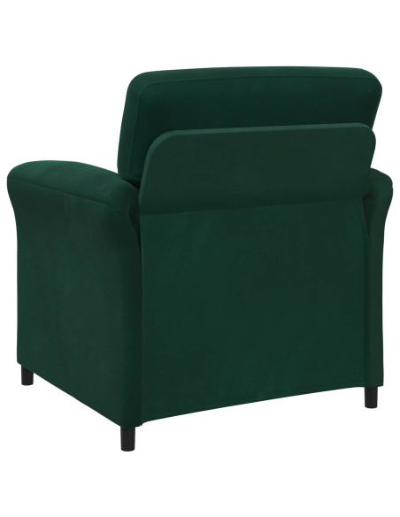 Set di divani 2 pz Verde Scuro Velluto