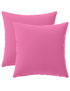 Federa 2 pcs HEERLEN Rosa 50 x 50 cm Poliestere