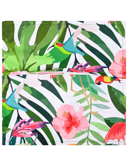 Federa 6 pz HOUTEN Nero 40 x 40 cm Poliestere