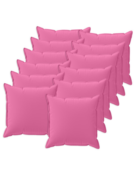 Federa 12 pz HOUTEN Rosa 40 x 40 cm Poliestere