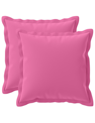 Federa 2 pz HOUTEN Rosa 40 x 40 cm Poliestere