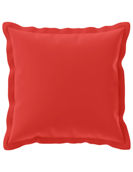 Federa 2 pz HOUTEN Rosso 40 x 40 cm Poliestere