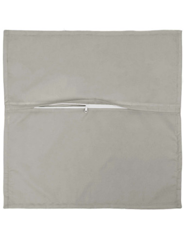 Federa 2 pz HOUTEN Grigio 40 x 40 cm Poliestere