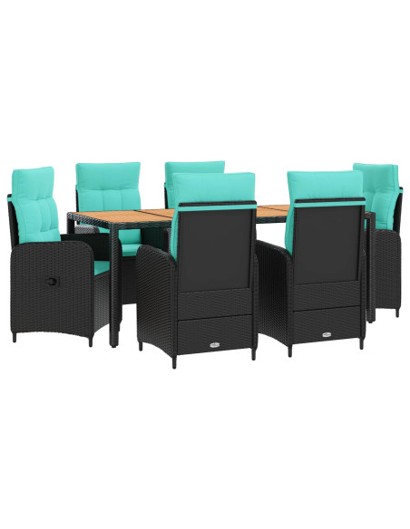 Set da pranzo per esterni 7 pz