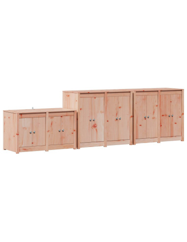 Mobile da cucina da esterno MEPPEL 3 pz Bianco