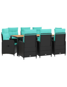 Set da pranzo per esterni 9 pz 2