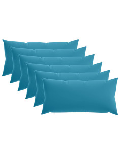 Federa 6 pcs HEERLEN Azzurro 40 x 80 cm Poliestere