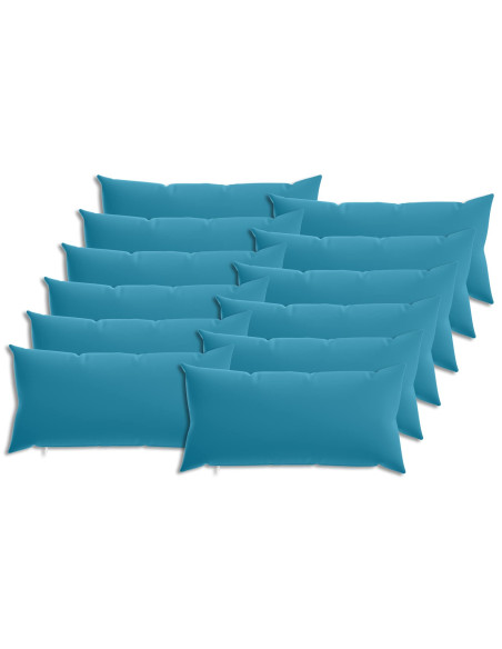 Federa 12 pcs HEERLEN Azzurro 40 x 80 cm Poliestere