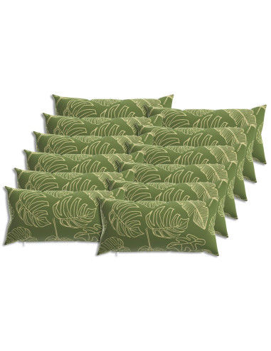 Federa 12 pcs HEERLEN Design a foglia 40 x 80 cm Poliestere