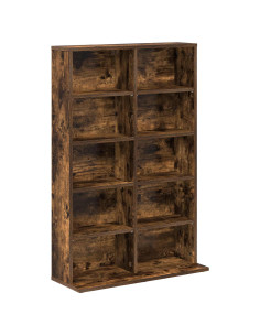 Mobile per CD Rovere Fumo 65 x 23,5 x 97,5 cm 2
