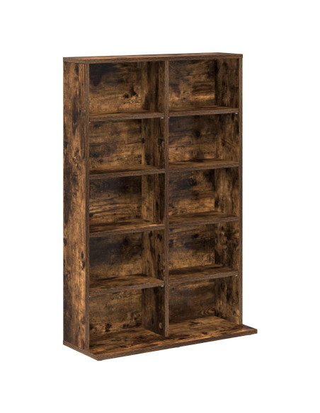 Mobile per CD Rovere Fumo 65 x 23,5 x 97,5 cm