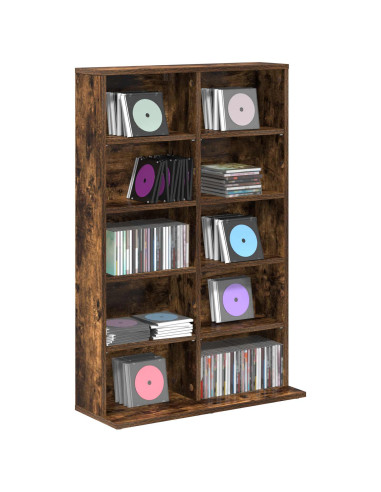 Mobile per CD Rovere Fumo 65 x 23,5 x 97,5 cm