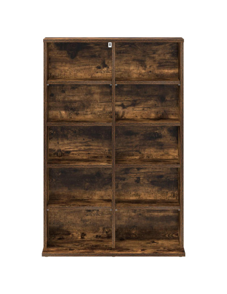 Mobile per CD Rovere Fumo 65 x 23,5 x 97,5 cm