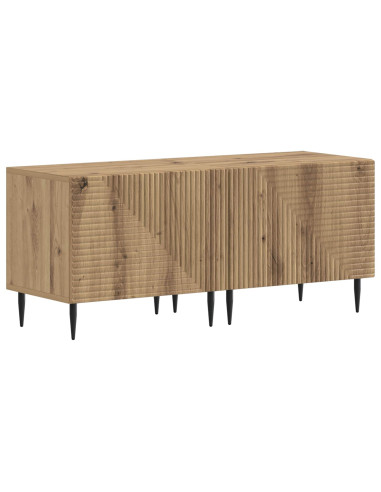 Mobile TV LED a 3 pezzi Rovere Artigianale Legno ingegnerizzato