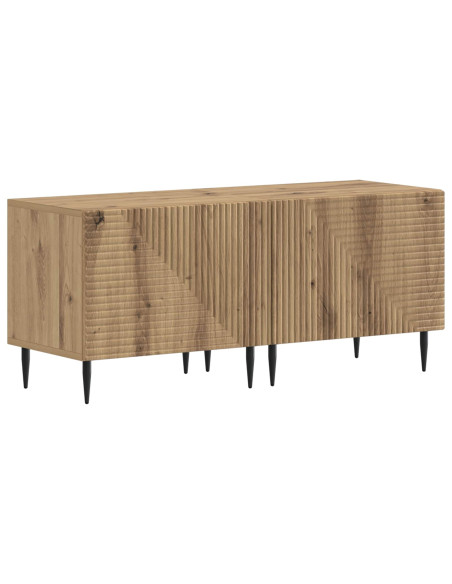 Mobile TV LED a 3 pezzi Rovere Artigianale Legno ingegnerizzato