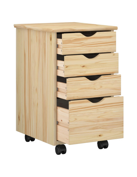 Set di Scrivania e Armadietto 2 pz Marrone