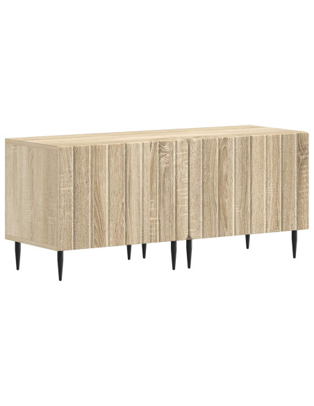 Mobile TV LED a 5 pezzi Rovere Sonoma Legno ingegnerizzato