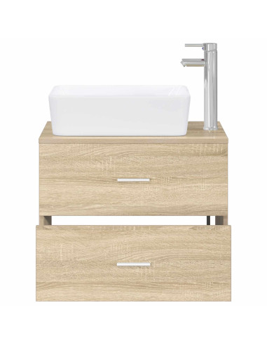 Set di mobili per il bagno Rovere Sonoma Legno ingegnerizzato