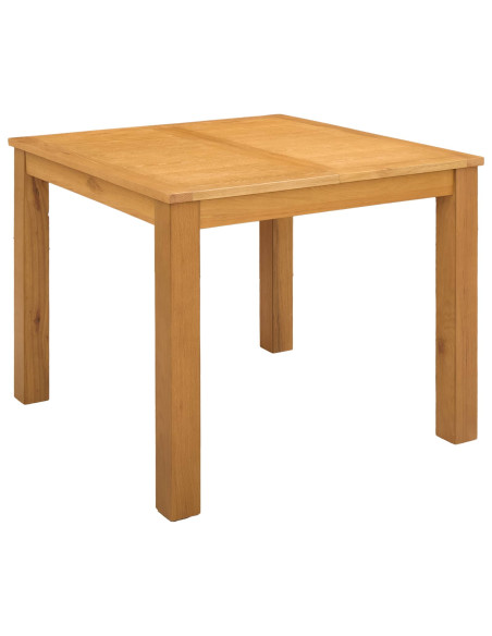 Set da pranzo 5 pz Grigio Legno di Quercia Massello