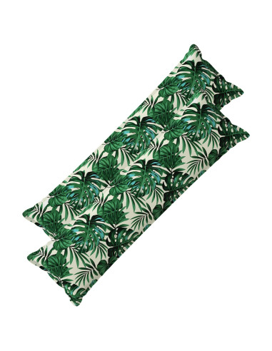 Federa 2 pz HOUTEN Motivo a Foglie 40 x 145 cm Poliestere