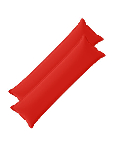 Federa 2 pz HOUTEN Rosso 40 x 145 cm Poliestere