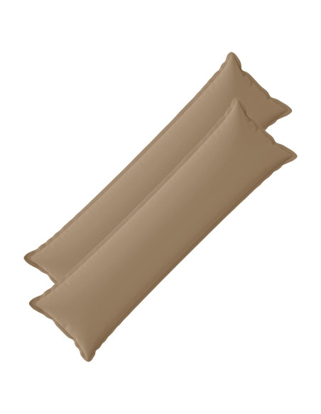 Federa 2 pz HOUTEN Tortora 40 x 145 cm Poliestere