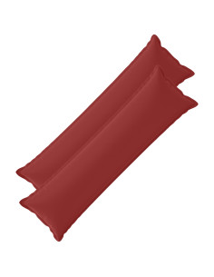 Federa 2 pz HOUTEN Rosso Vino 40 x 145 cm Poliestere
