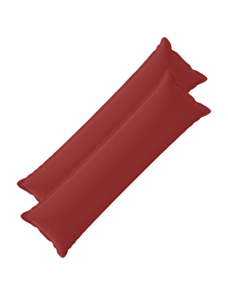 Federa 2 pz HOUTEN Rosso Vino 40 x 145 cm Poliestere