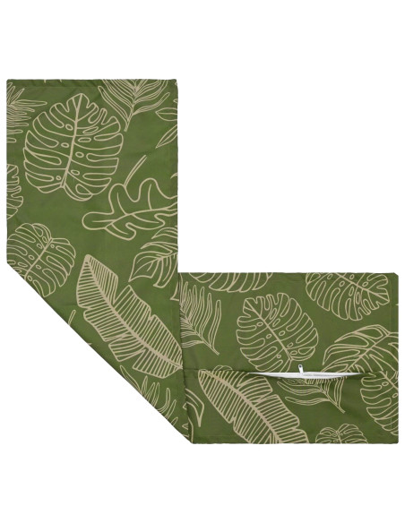 Federa 2 pz HOUTEN Design a foglia 40 x 145 cm Poliestere