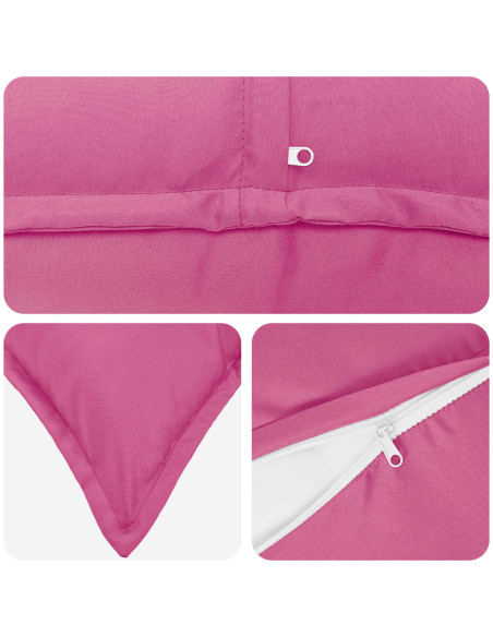 Federa 2 pz HOUTEN Rosa 40 x 145 cm Poliestere
