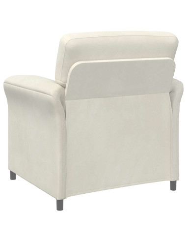 Set di divani 2 pz Crema Velluto