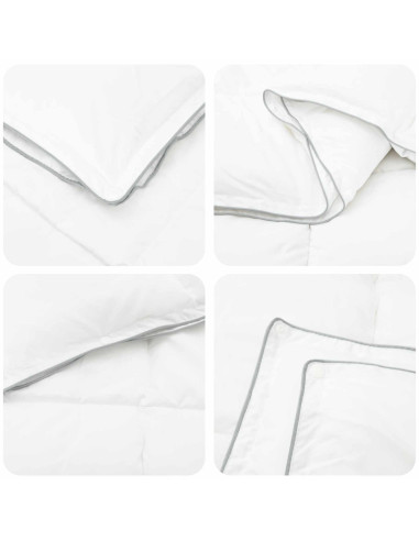 Set Piumone per Tutto l'Anno 2 pz 140 x 200 cm 150+250 gsm