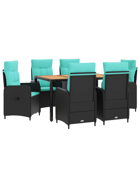 Set da pranzo per esterni 7 pz