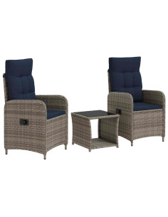 Set Lounge da Giardino 3 pz 2