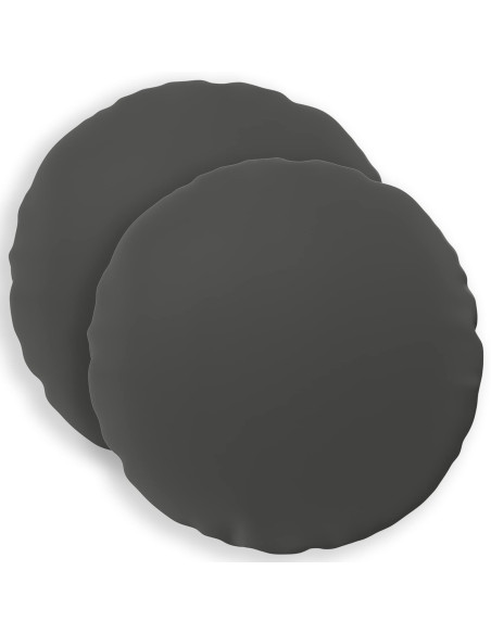 Federa 2 pcs HEERLEN Antracite Ø 50 cm Poliestere