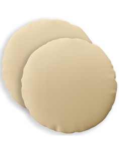 Federa 2 pcs HEERLEN Beige Ø 50 cm Poliestere