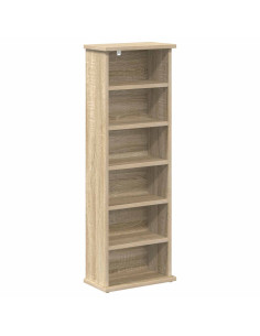 Mobile per CD Rovere Sonoma 60 x 17 x 92 cm 2