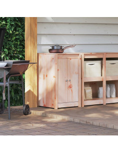 Mobile da cucina da esterno MEPPEL Bianco 55 x 55 x 92 cm