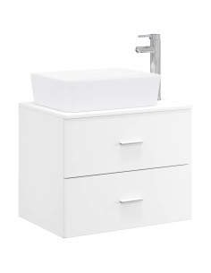 Set di mobili per il bagno Bianco Legno ingegnerizzato 2