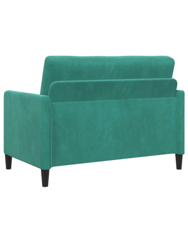 Set di Divani con Storage 2 pz Turchese Poliestere
