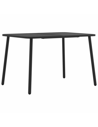 Set da pranzo 5 pz Antracite Acciaio