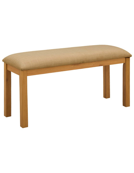 Set da pranzo 5 pz Beige Legno di Quercia Massello