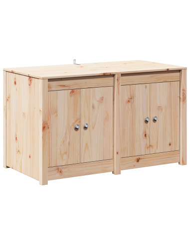 Mobile da cucina da esterno MEPPEL 3 pz Douglas Naturale