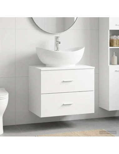 Set di mobili per il bagno Bianco Legno ingegnerizzato